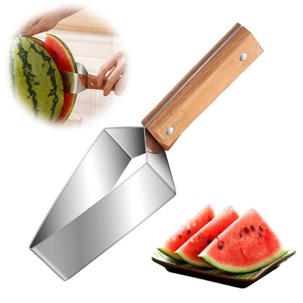 Multi-function Fruit Slicer-Watermelon Slicer, Stainless Watermelon Slicer