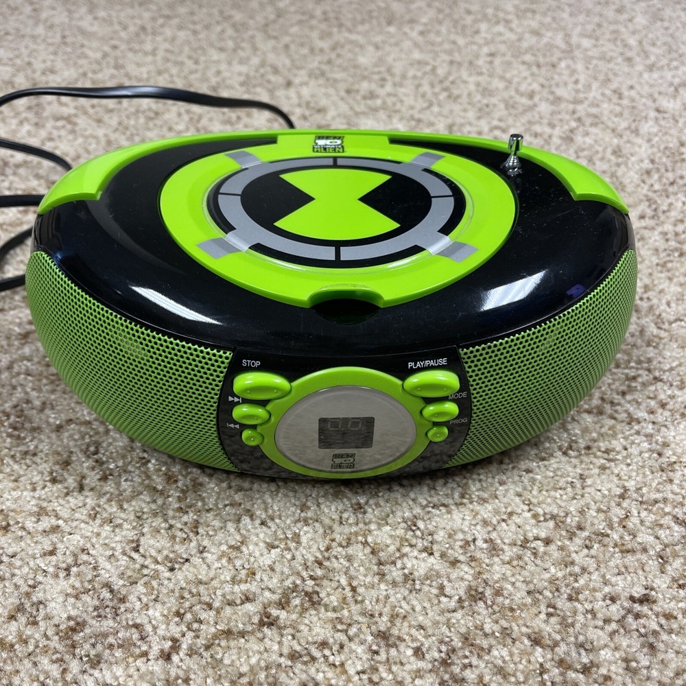 Ben 10 Radio/CD Player Rare