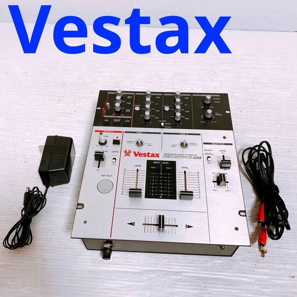 Vestax PMC-05 Pro SL VCA DJ Mixer Mixing Controller tested From Japan