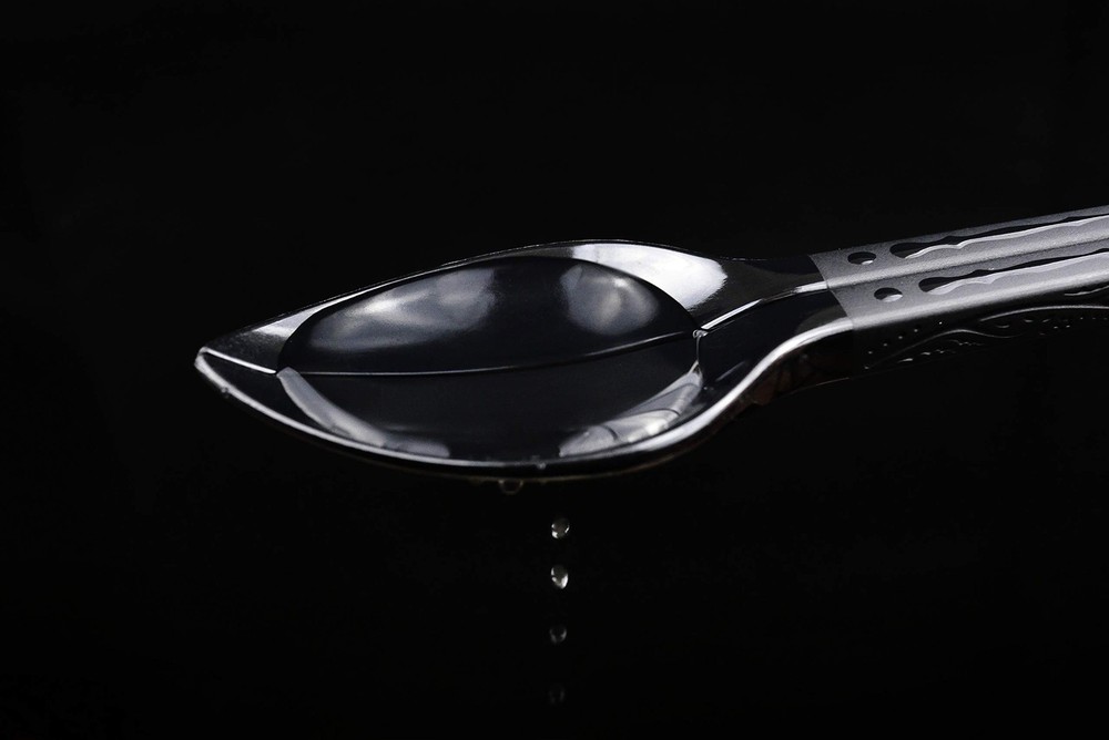 Spoon-forming bidirectional chopsticks with soft carrying pouch (reusable, on...