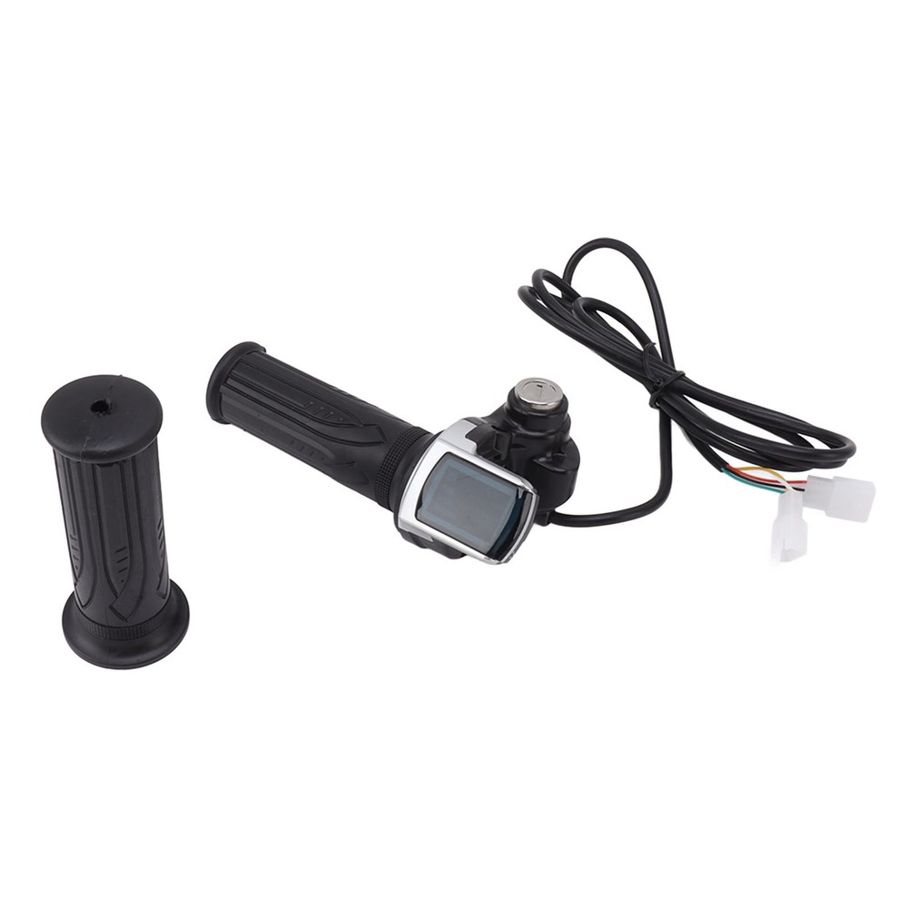 Motor Brushed Speed Controller With Lock Throttle Twist Grip Power Display JUMM