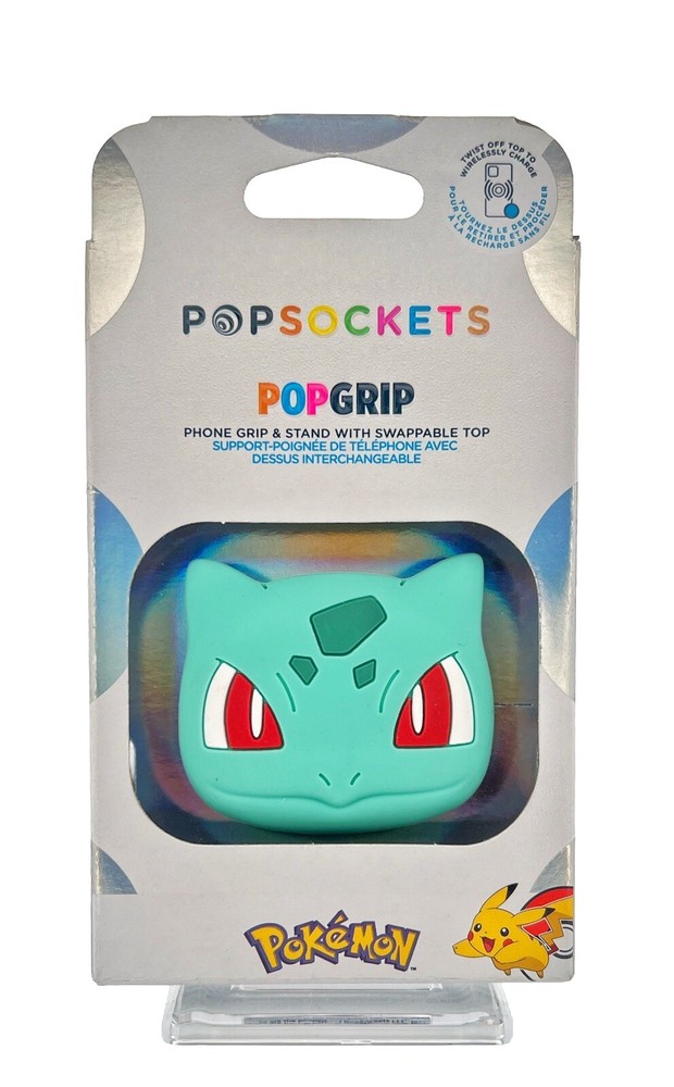 PopSockets Pokémon Bulbasaur Pop Out Pop Socket Popsocket
