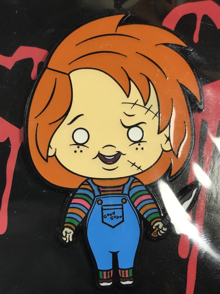New Culturefly Chucky Chibi Enamel Pin