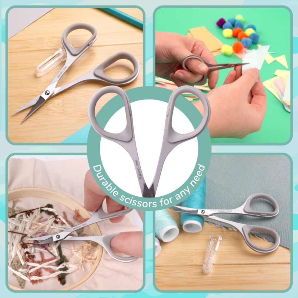 JubileeYarn Ergonomic Classic Embroidery Scissors