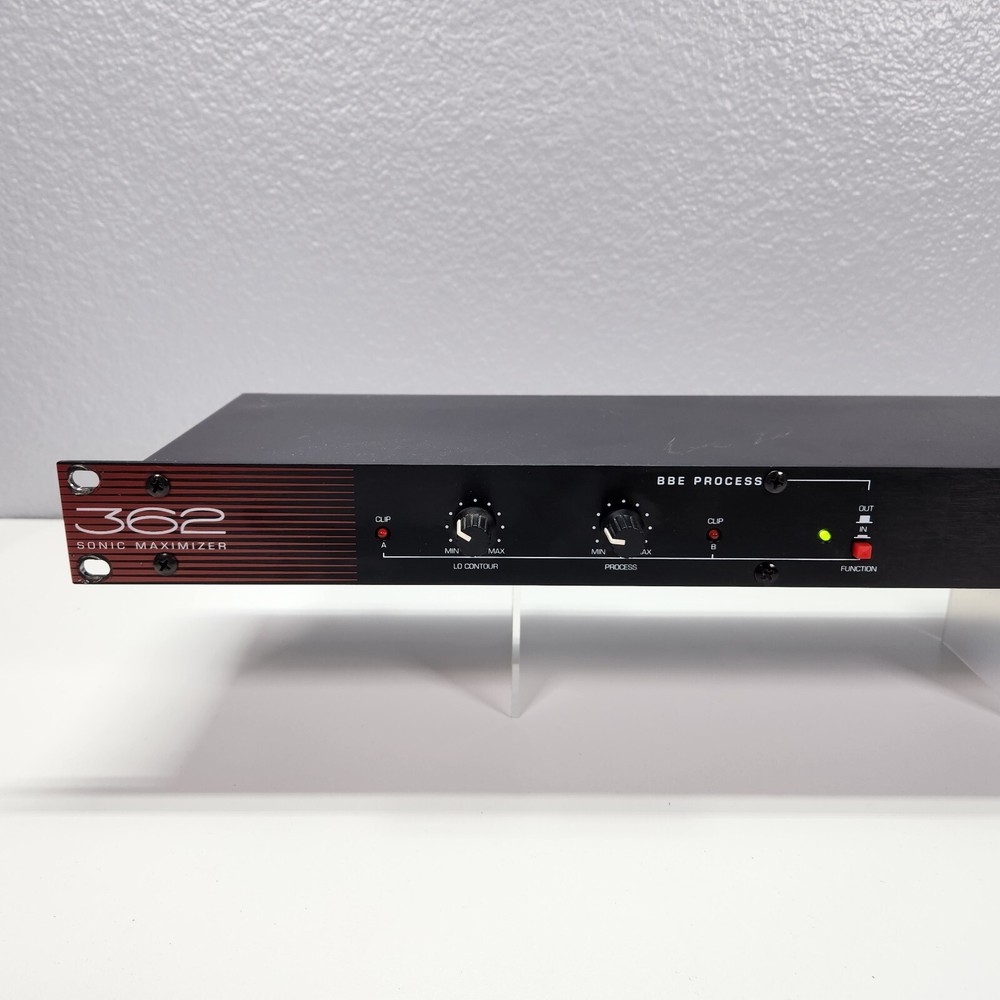 BBE 362 Sonic Maximizer Rack Mount Pro Audio
