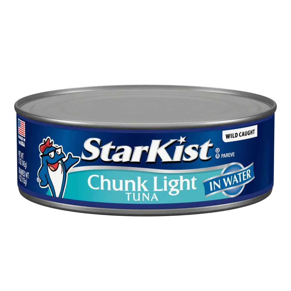 StarKist Chunk Light Tuna in Water, 5 oz, 8 Cans
