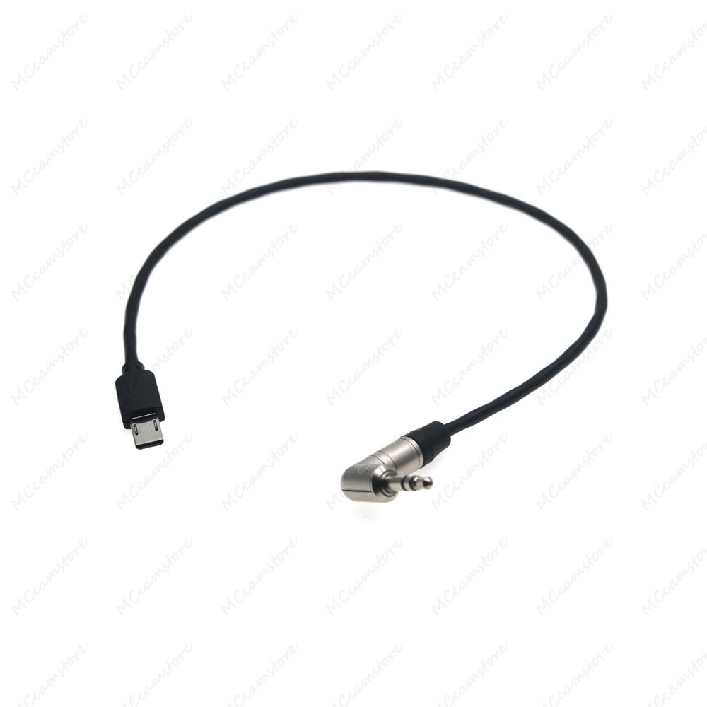 Tentacle Sync Timecode Cable for Sonys FX3 A7S3 A1 Camera 3.5 TRS to Micro-USB