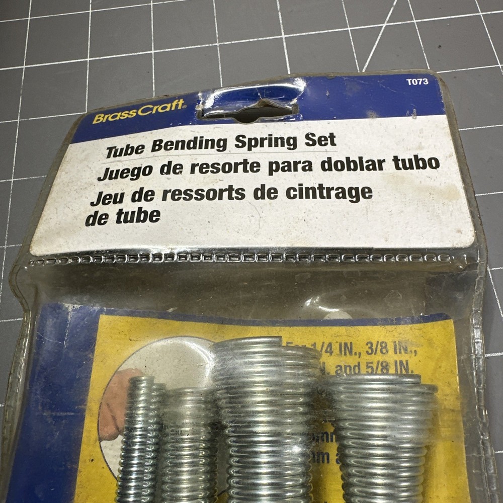 Brass Craft Tube Bending Spring Set T073