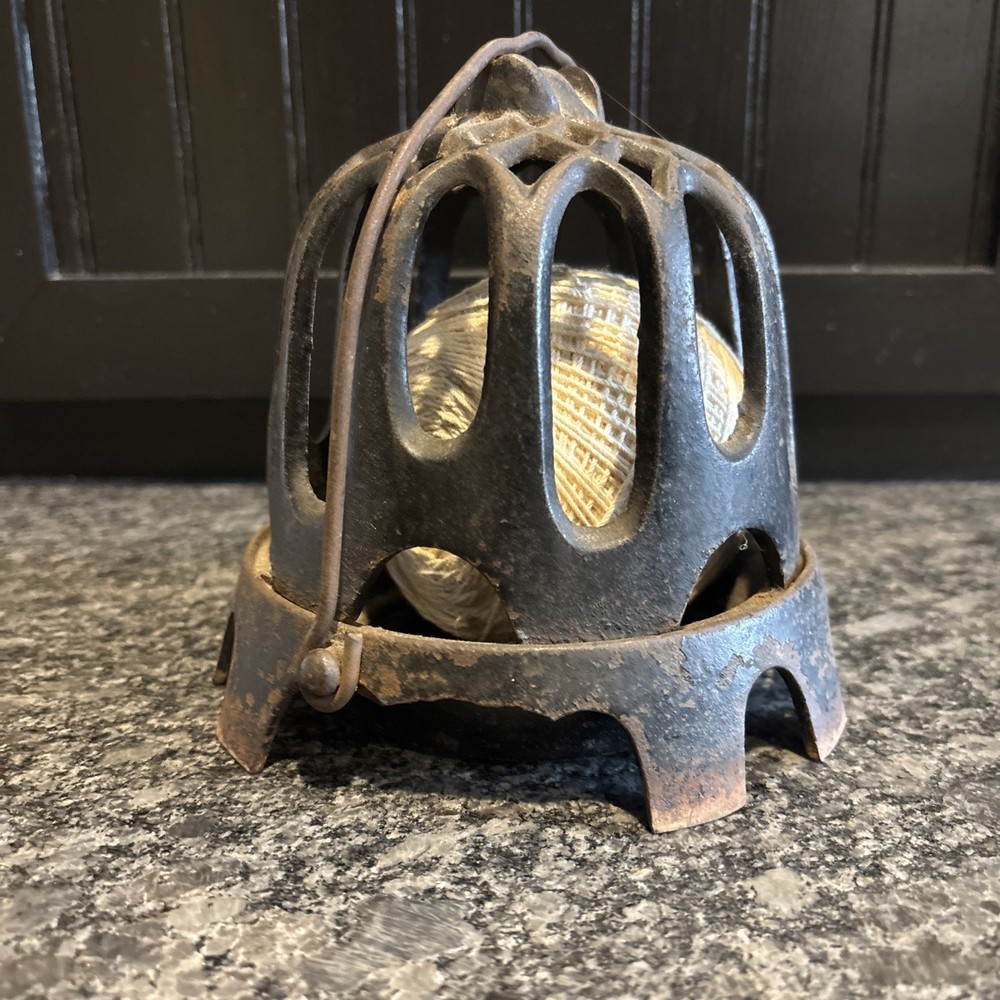 Cast Iron Twine/String Holder
