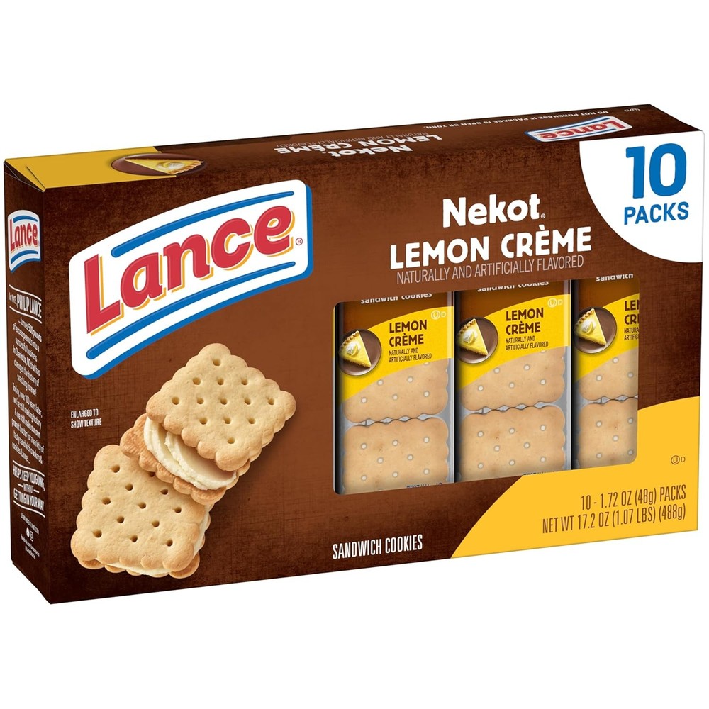 Lemon Creme Cookies Lance Snack Packs