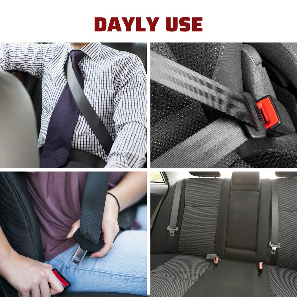For Toyota Highlander Retractable & Adjustable 3 Point Seat belt Gray Replace