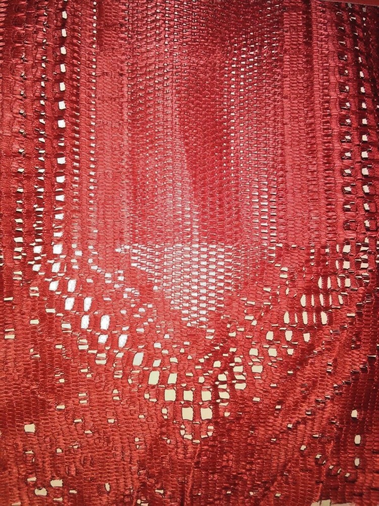 Happy Holidays Red Table Runner