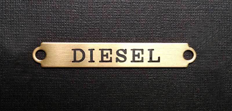 SADDLE PLATE 2 1/2" x 3/8" Custom Engraved Solid Brass Bridle or Brow