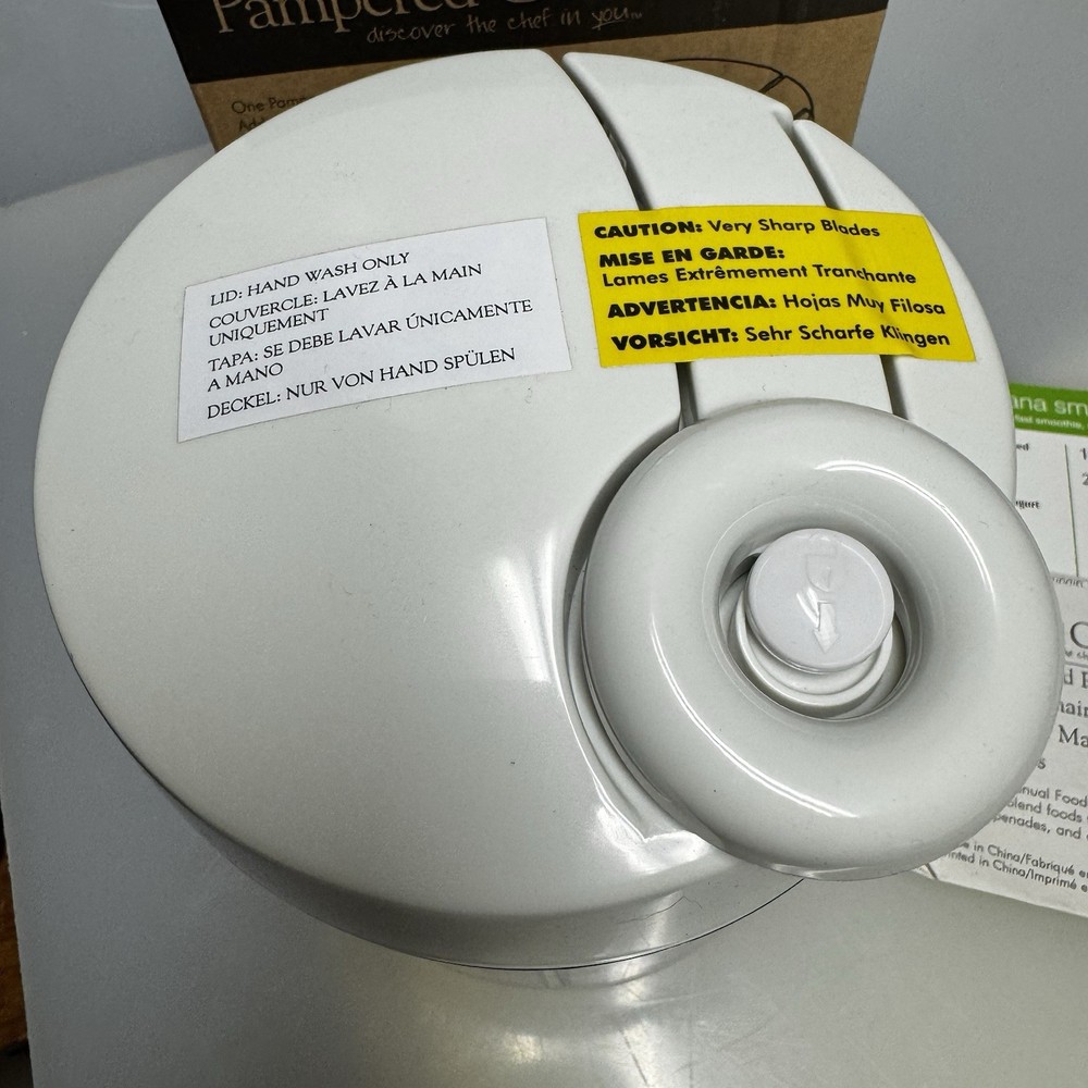 Pampered Chef Manual Food Processor 2581 NIB