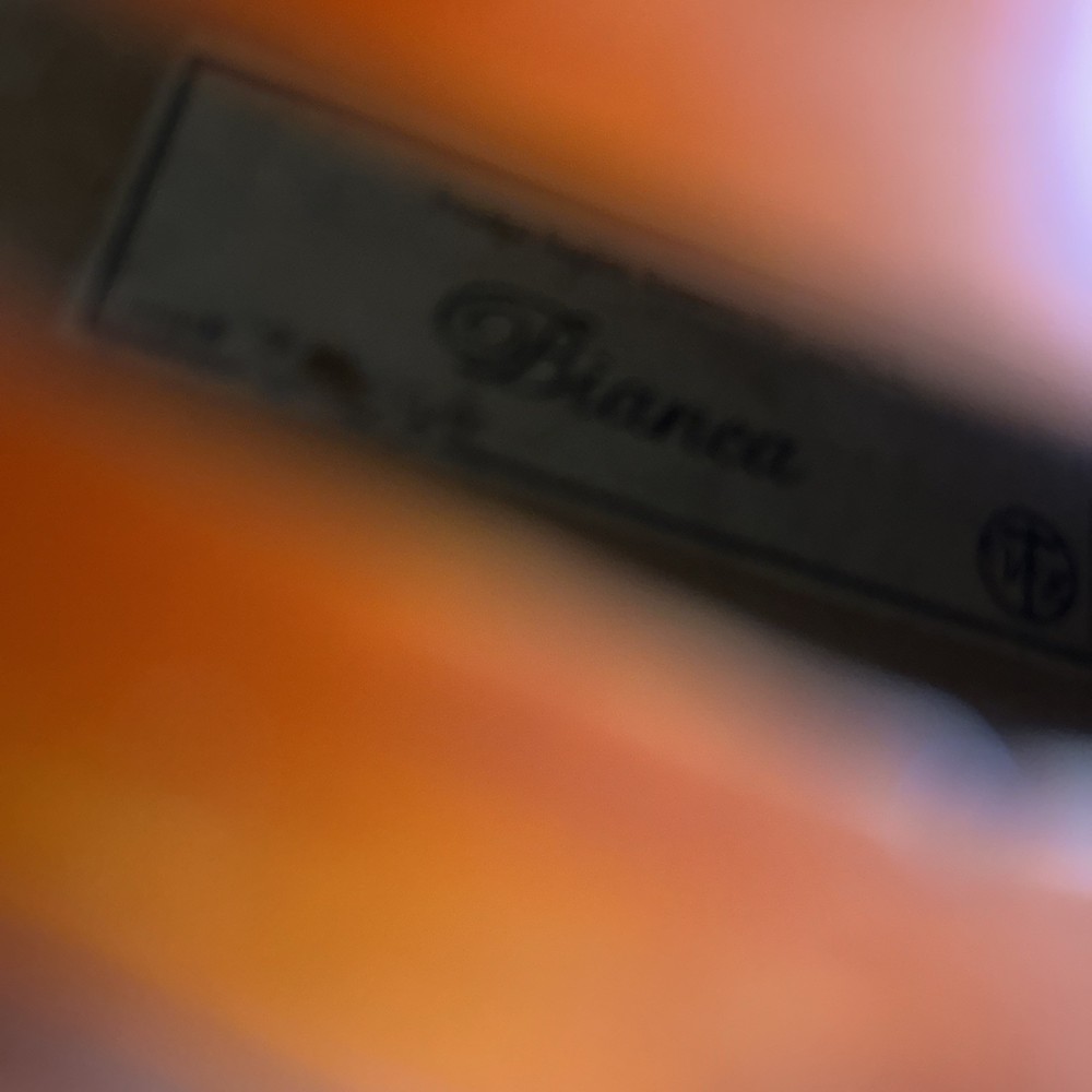 2004 Bianca Romanian Violin 4/4 Full Size – Needs Bridge Bow Strings - GC