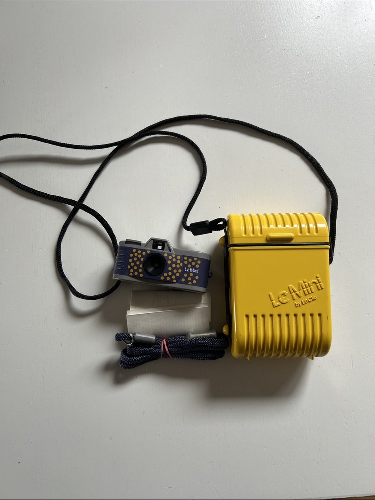 Le Clic Camera Le Mini Yellow Plastic
