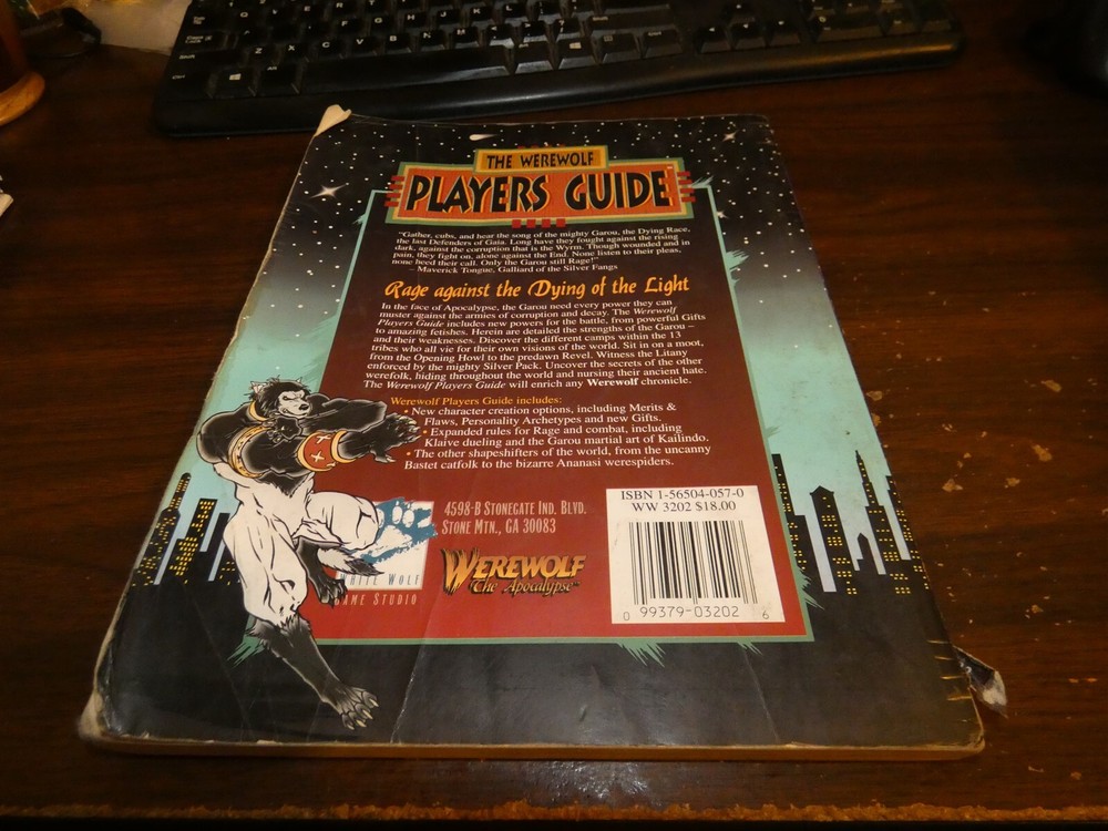 White Wolf: Werewolf: Players Guide: WW3202