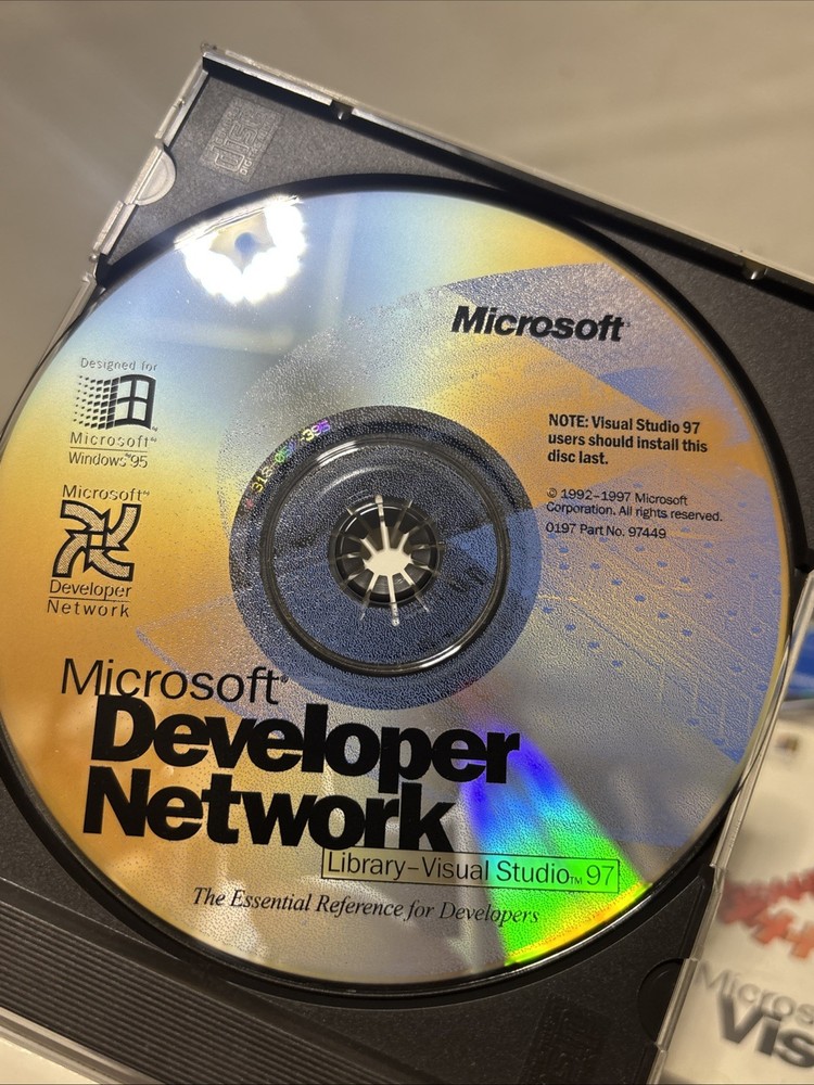 6 Microsoft Visual C++ for 16 bit Windows Versions CD Developer Net Lot