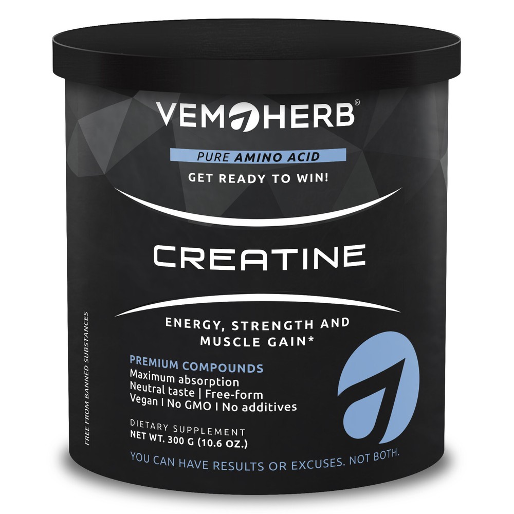 VEMOHERB CREATINE (300 grams)
