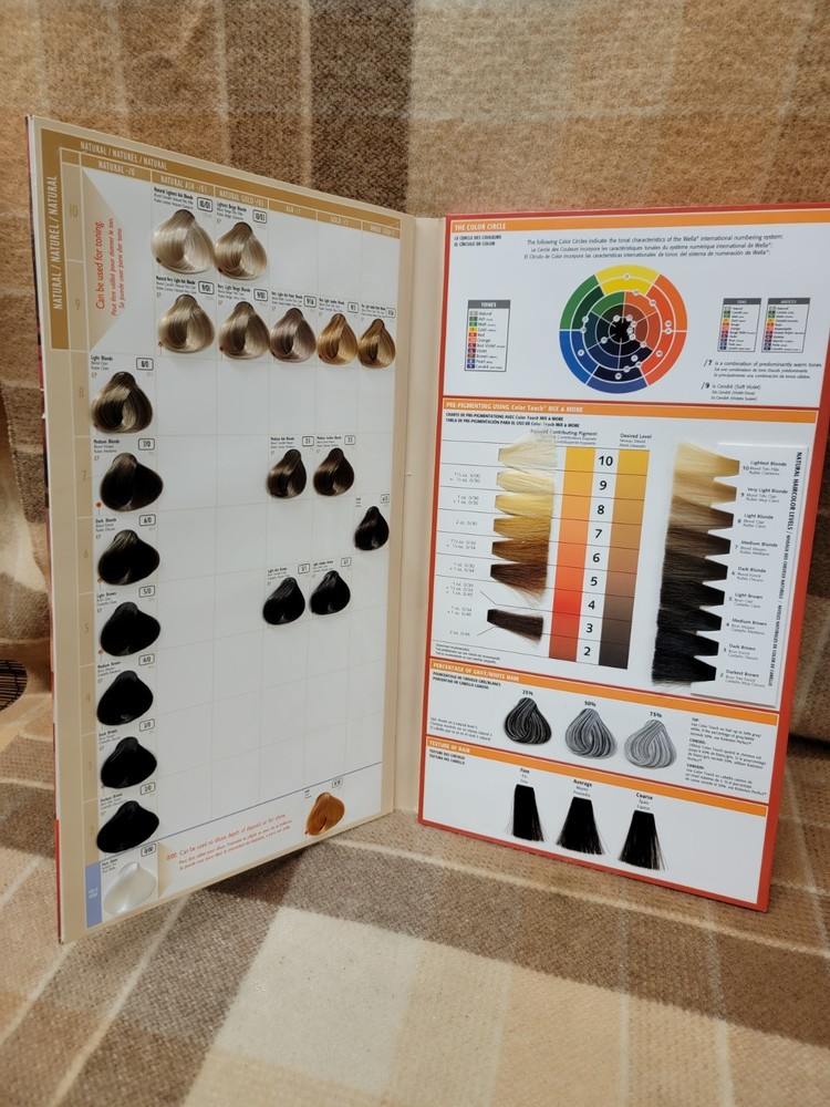 Wella Professional Color Swatch Book