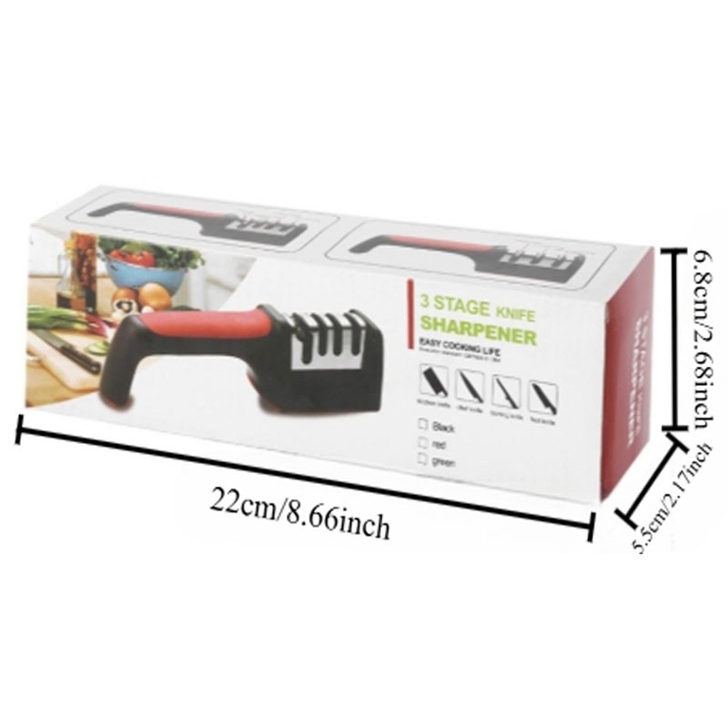 1PC manual sharpener stone household quick sharpener sharpening tool