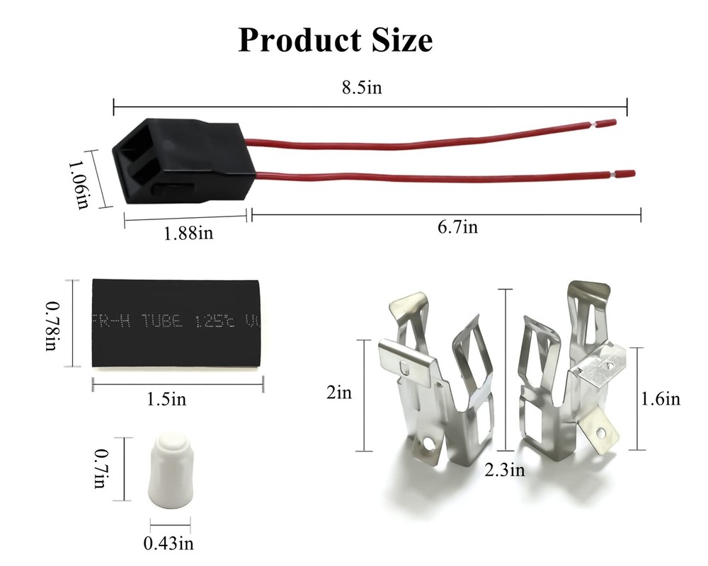 2 Pack ERR117 Range Stove Element Plug Receptacle Block Terminal Block Range ...