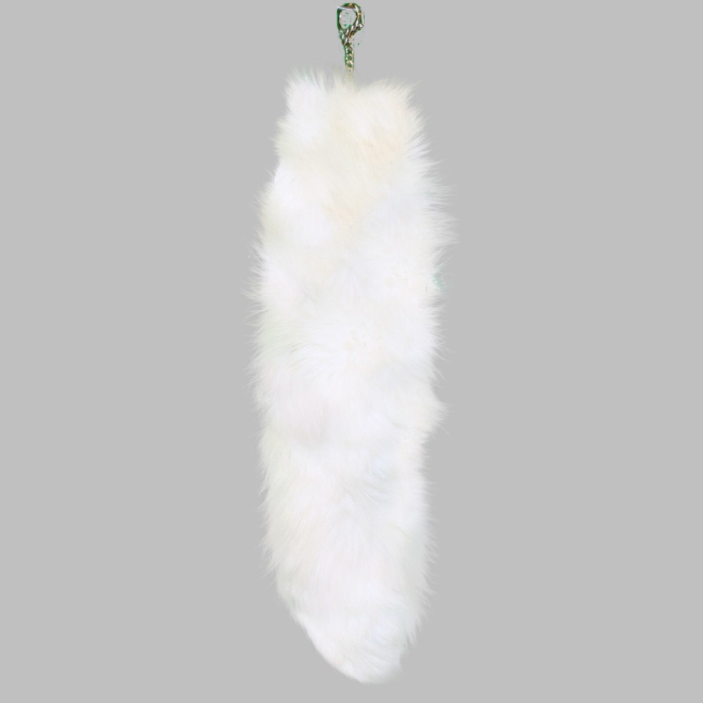 Glacier Wear White Shadow Fox Tails/Keychains