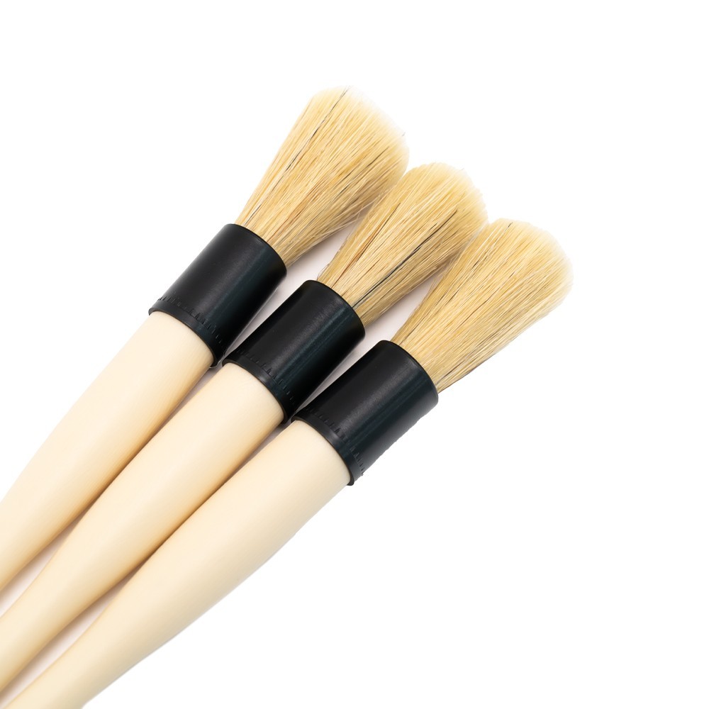 Multi Purpose Detailing Brush Trio Set Interior