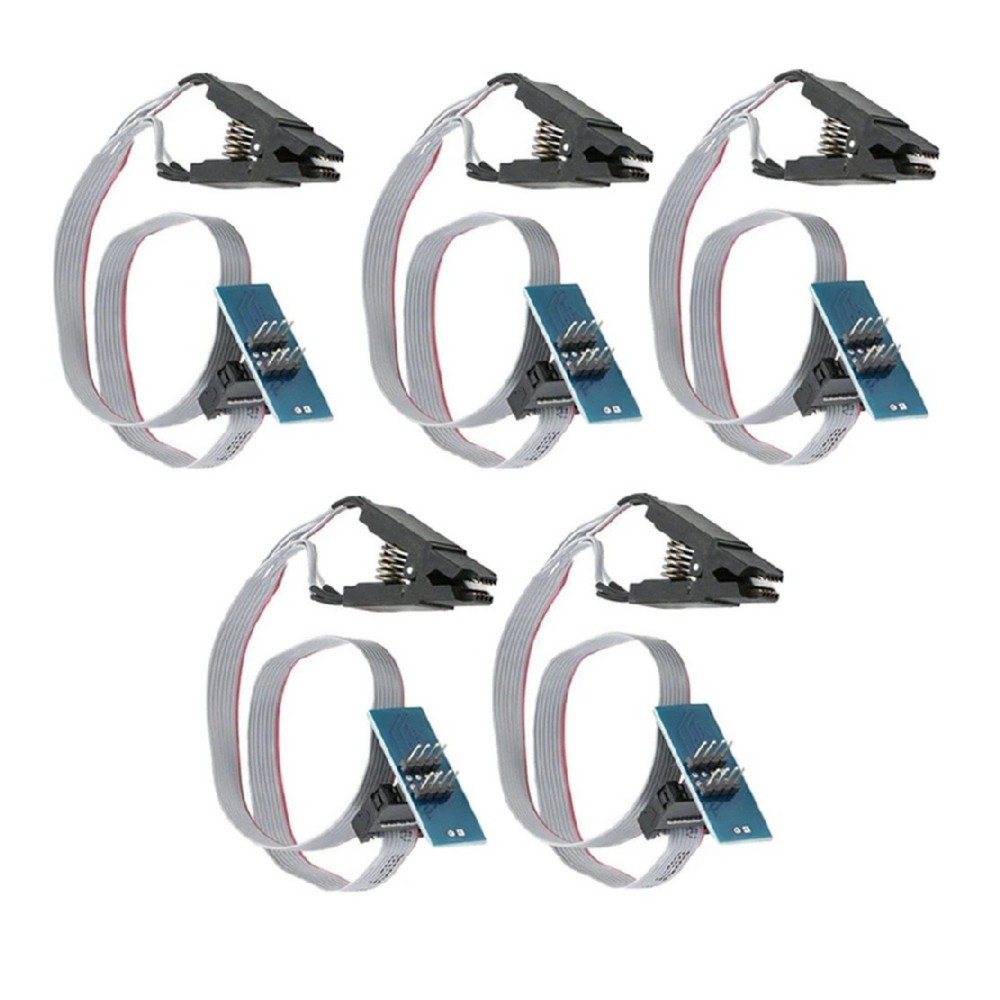 SOIC8 SOP8 Programmer Test Socket Clip for Flash BIOS Chip 24 25 Series Adapter