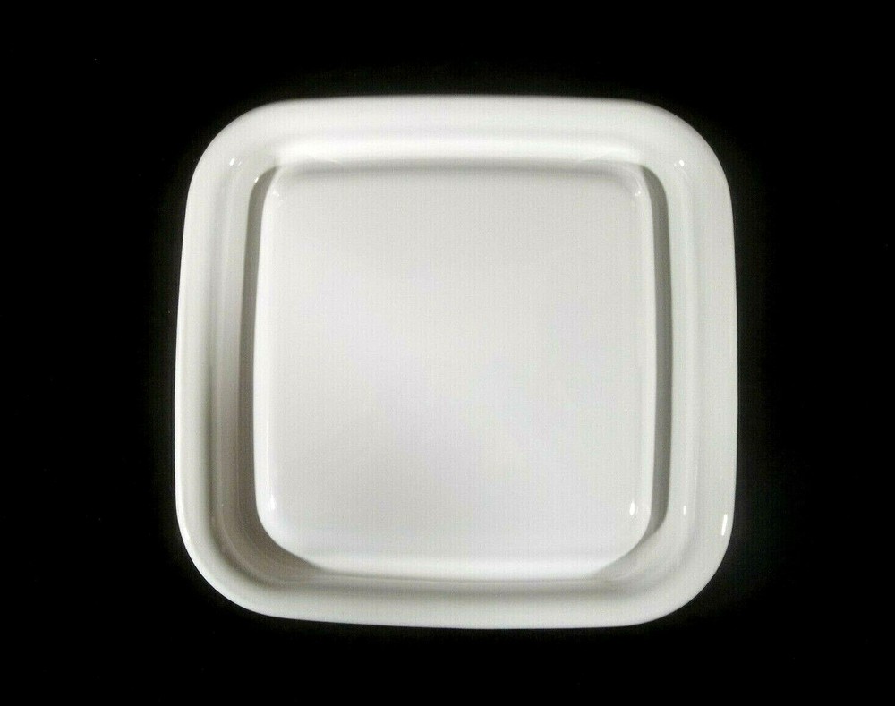 Corning Solid White Microwave Browner Grill MW-2