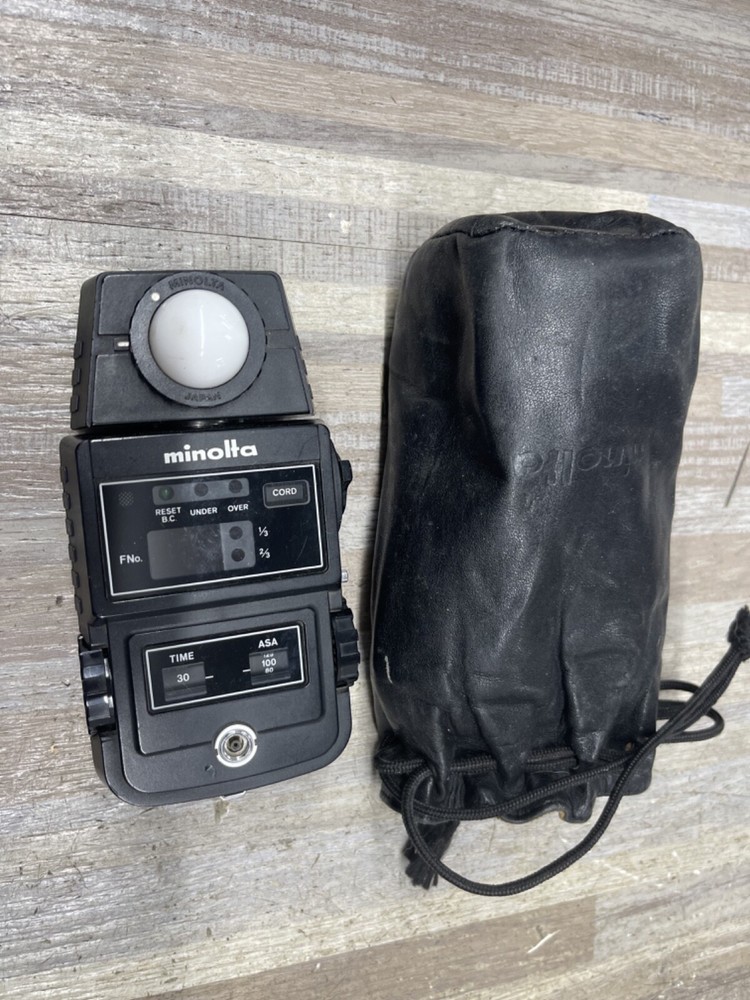 Minolta Flash Meter II Light Meter JAPAN.