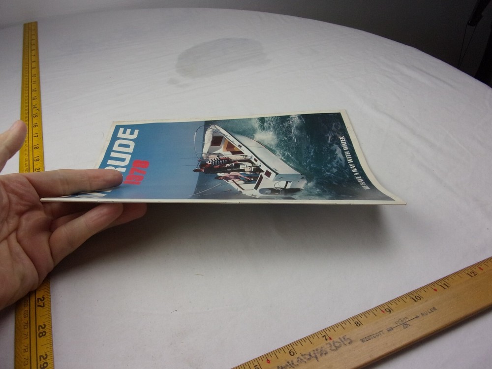 Evinrude 1978 catalog boar engines magazine