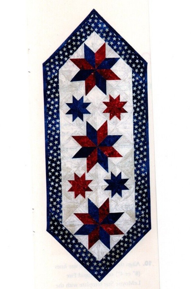 Cosmic Stars Quilt Pattern Pieced DK