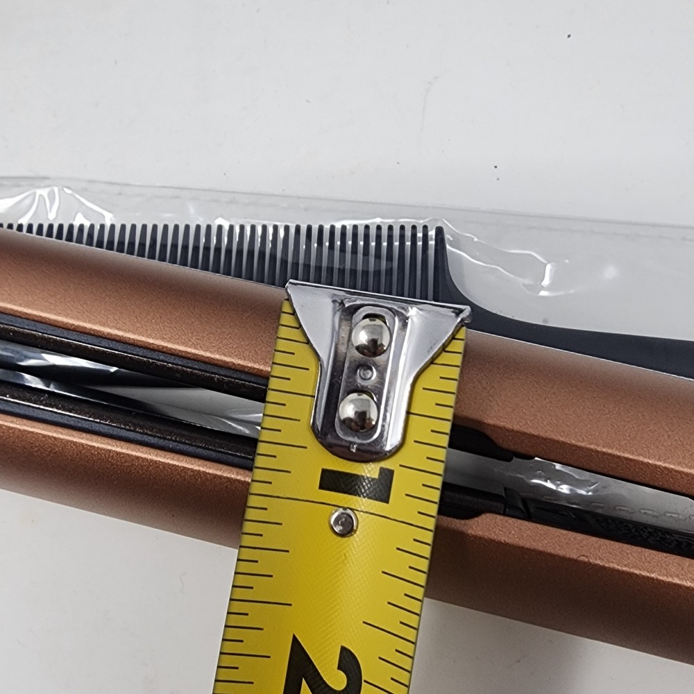 Nition Ceramic Platinum Styling IRON 1 in. Temperature Control 2 In 1 + Extras