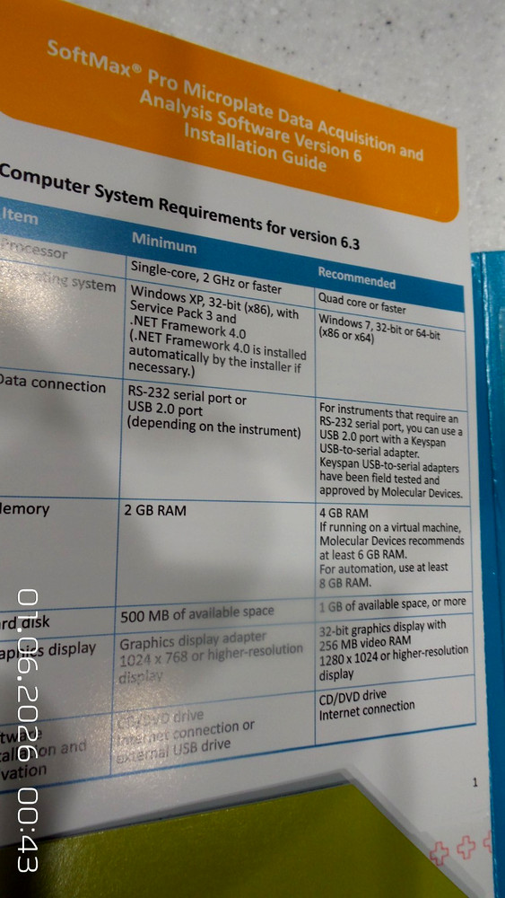 Molecular Devices SoftMax Pro 6.3 Software With Product Key #