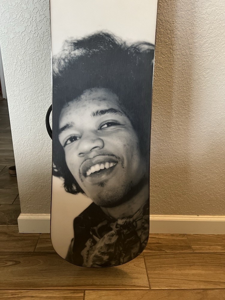 Jimi Hendrix easy living Burton snowboard