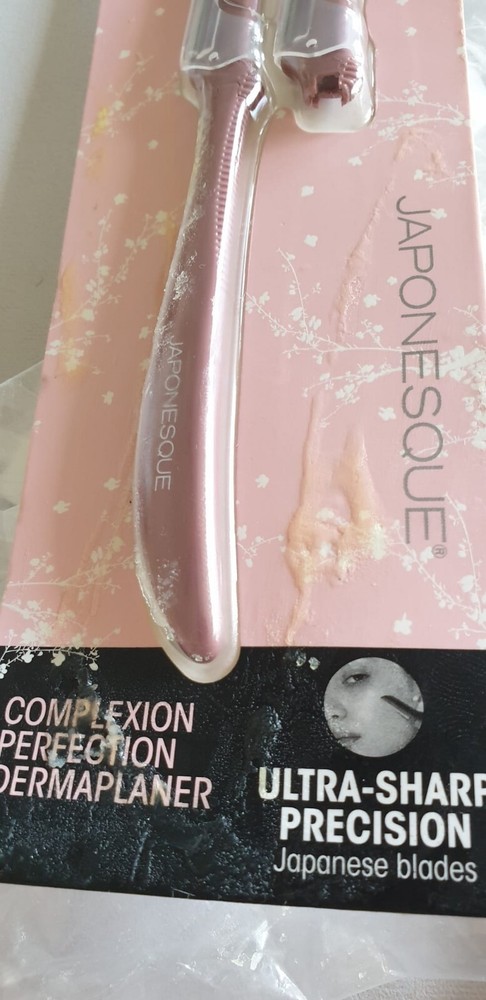 2 Pks Japonesque Complexion Perfection Dermaplaner (Damaged Package As Pictured)