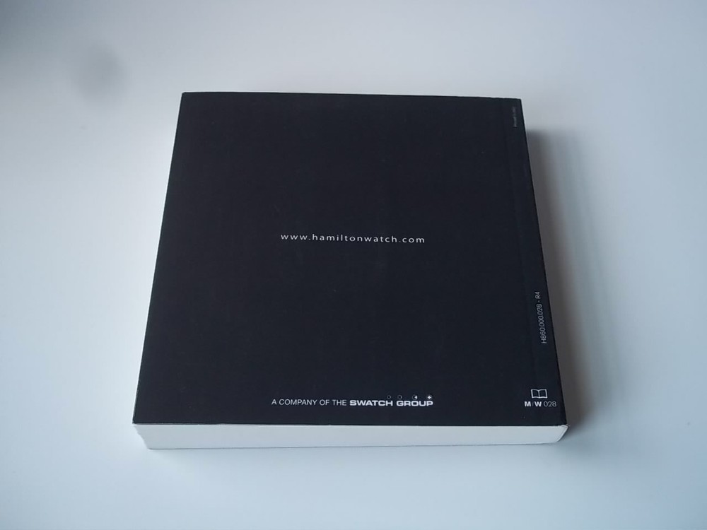 Hamilton watch Instruction Manual. Pre-owned.