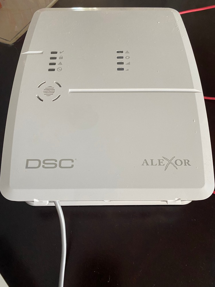 DSC PC9155 MASTER WIRELESS SECURITY PANEL ONLY, WORKS GREAT,KEY PAD AND SENSORS