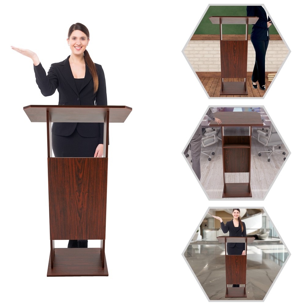 Multipurpose Presentation Stand - Sturdy Mobile Desk for Classroom & Office