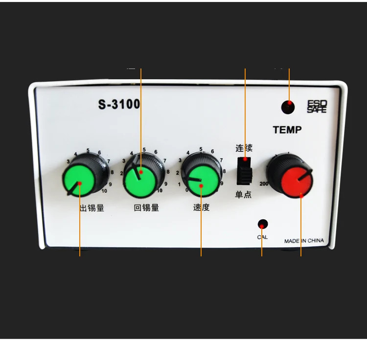 Automatic Tin Soldering Machine Pedal Control Soldering Tin Machine Temperature