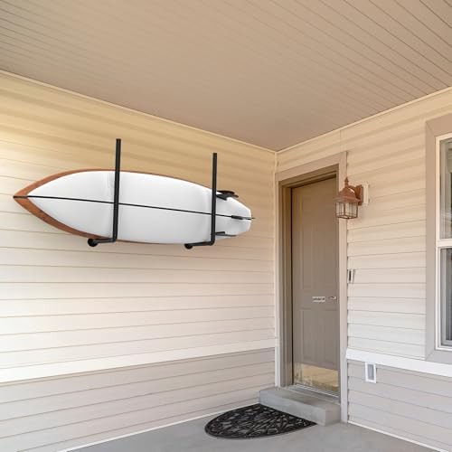 Surfboard Wall Mount or Ceiling Rack, Heavy-Duty Garage Ceiling Storage Racks