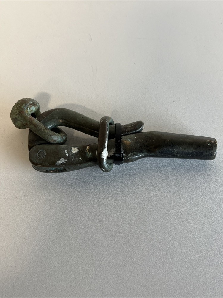 Large 4-1/2"L Bronze Pelican Hook 5/16" LH Threaded-TWO AVAILABLE