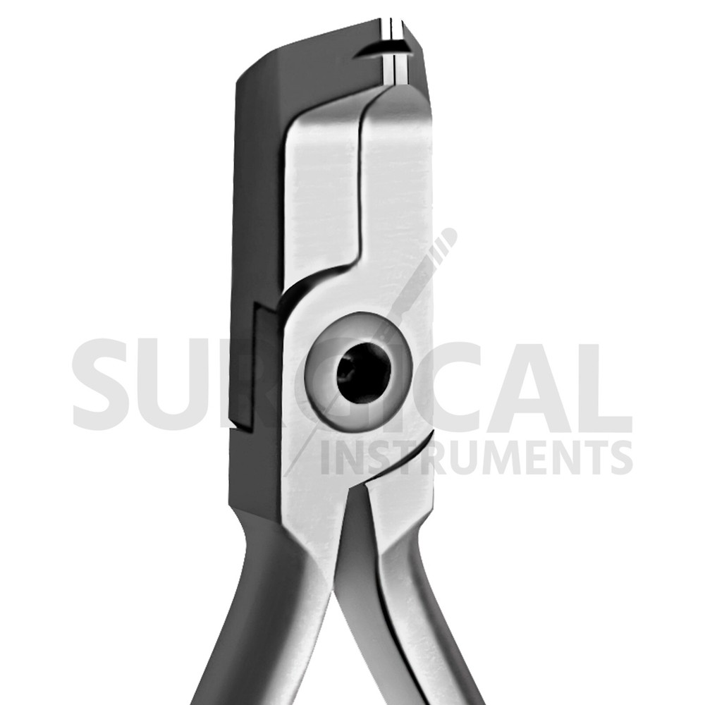 Dental Ball Hook Crimping Plier Angled Orthodontic Instruments German Grade