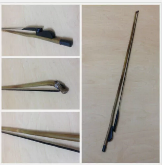 Erhu, Chinese 2-stringed Fiddle, Solid Timber Body,Neck+ Foam Case, Extra String