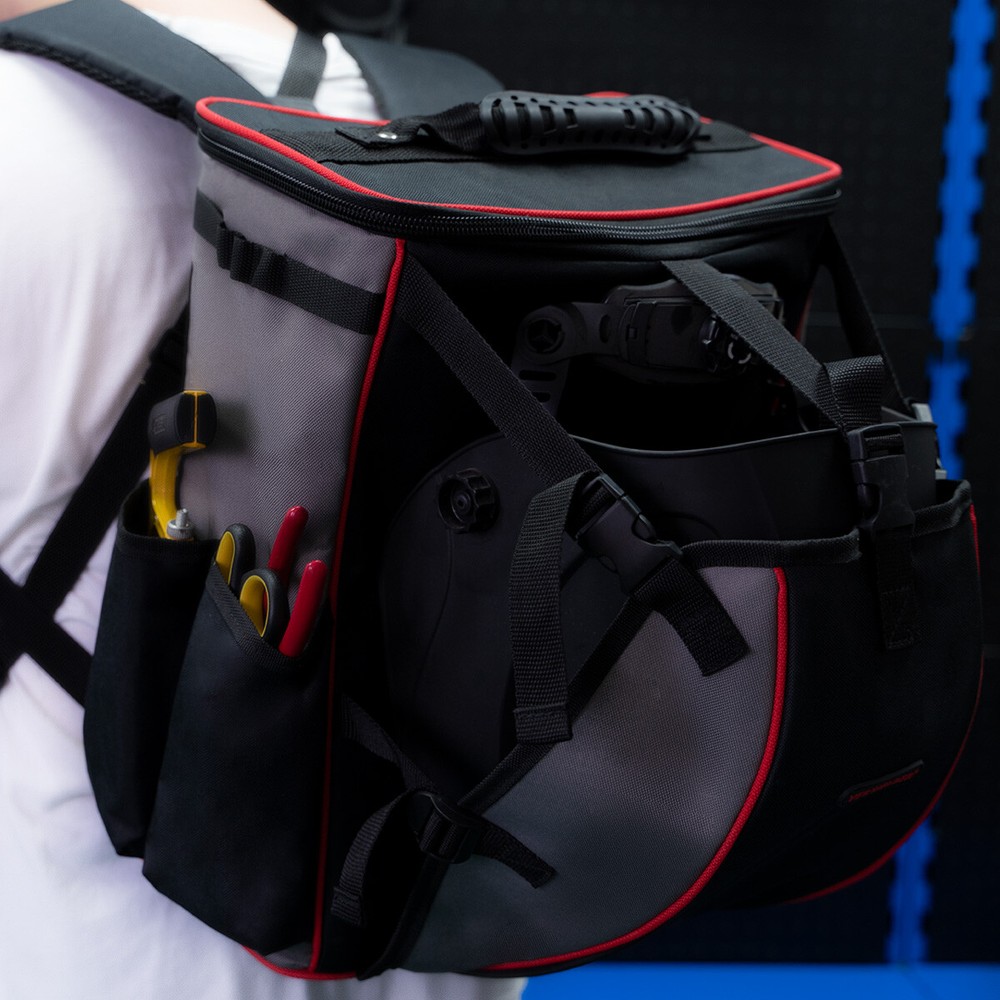 Welding Backpack Extreme Gear Pack with Helmetcatch, 600D polyester material