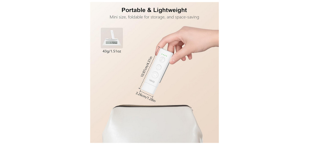 Rechargeable LED Reading Light - Gritin - White