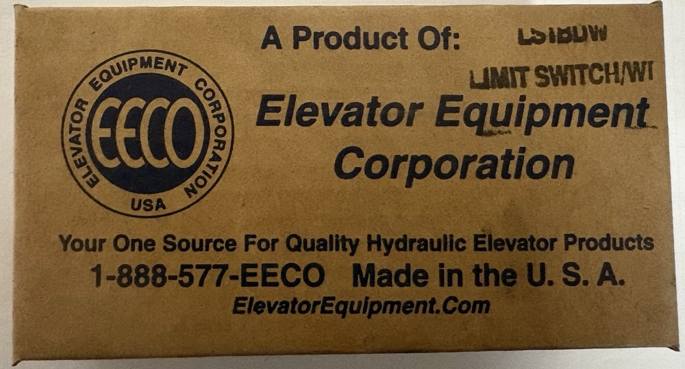 Elevator Equipment EECO LS-1B Limit Switch Brand New
