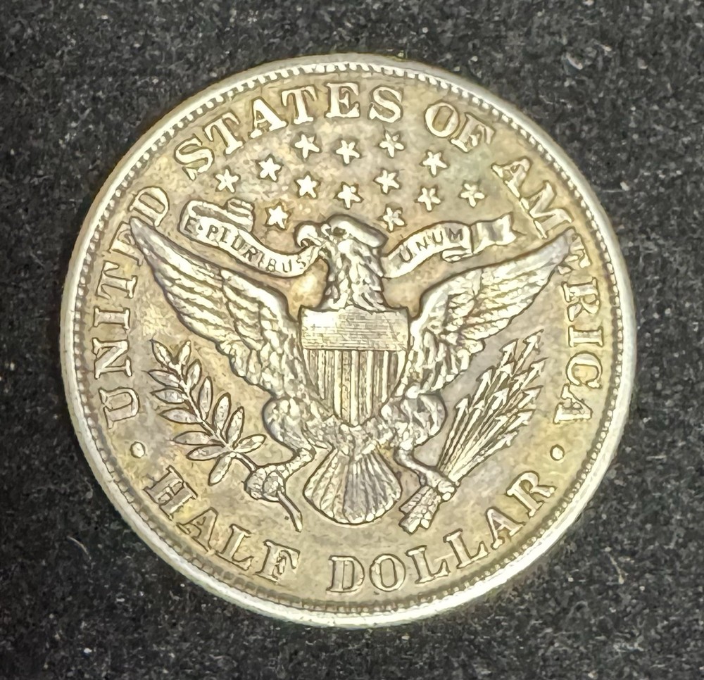 1902 Barber Half Dollar 50c FULL LIBERTY HIGH GRADE