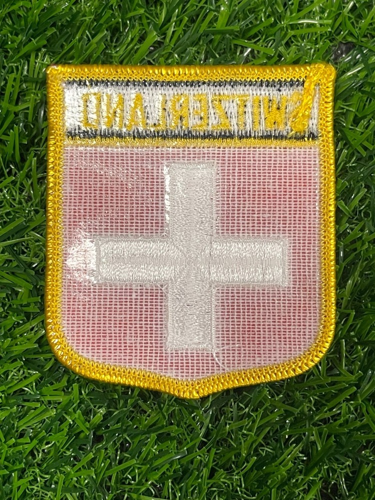 Switzerland Heat Press Badge Multicolor #2